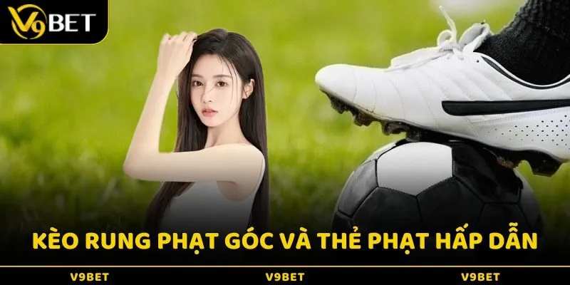 Cược rung phạt góc và thẻ phạt rất hấp dẫn với những ai thích phân tích chiến thuật