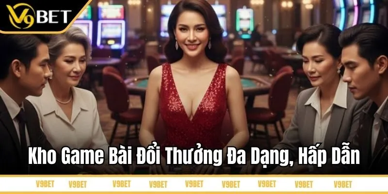 Kho game bài đổi thưởng đa dạng, hấp dẫn